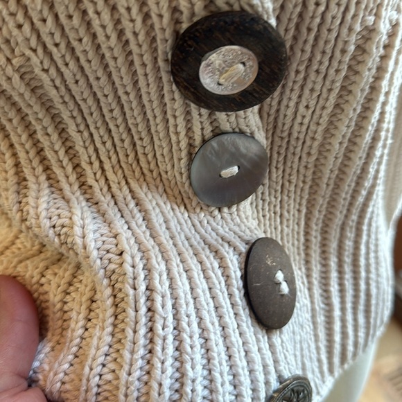 Cotton Summer blazer by pure hand knit entirely handmade - Picture 11 of 15